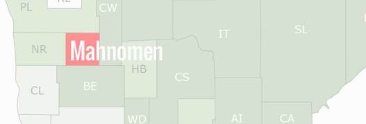 Mahnomen County Map
