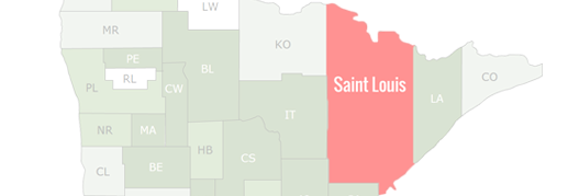 St. Louis County Map