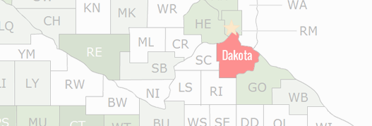 Dakota County Map