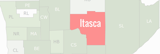 Itasca County Map